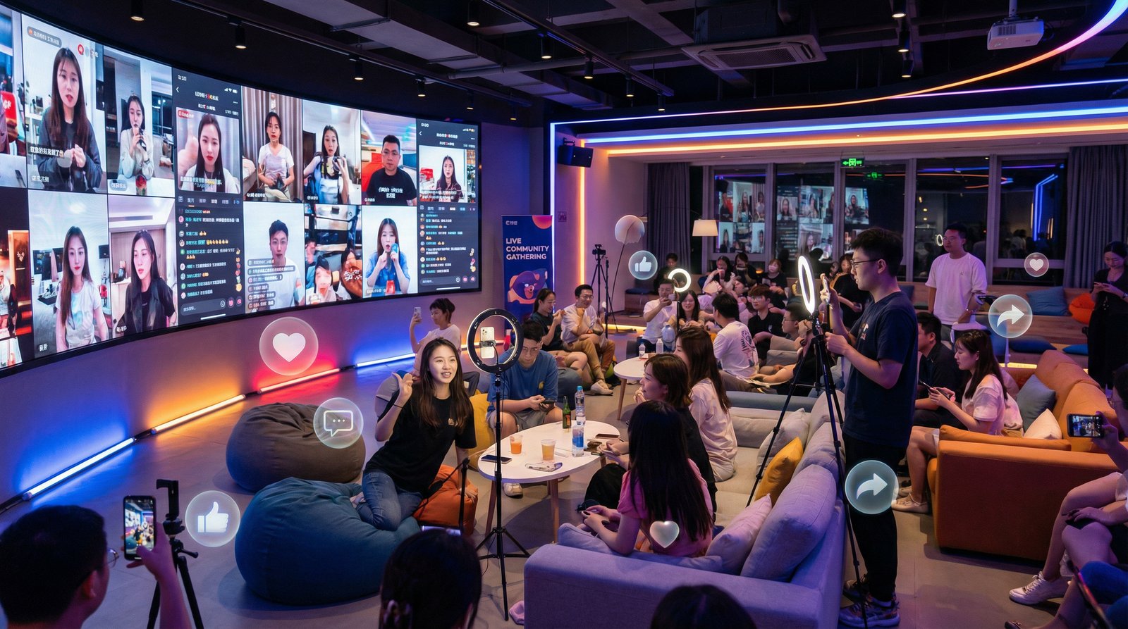 91社区活动现场